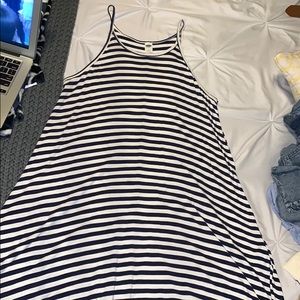 striped old navy dress